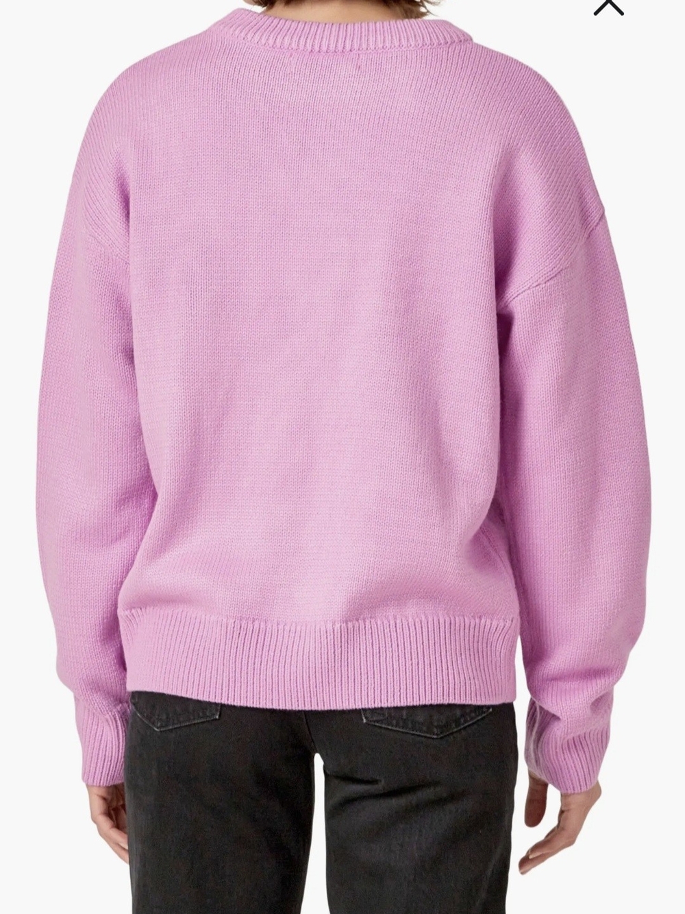 English Factory Statement Pink 'LUCKY' Knit Sweater - Picture 8 of 11